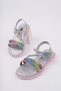 Mqueen Velcro and Glitter Daily Girls Sandals