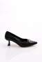 Women's High Heel Shoes Black Metallic 2163102621