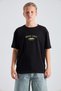 Monte Carlo Country Club Printed 100% Cotton Men's Oversize Kids T-Shirt - 5
