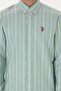 Men's Green Long Sleeve Shirt 50299980 -Vr054 - 6