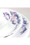 28 Pcs Opal ware Dinnerware set Dinner Salad Dessert Soup Bowls Plates Microwave safe - 5