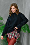 Women's Stand Collar Casual Knitwear Sweater - 4