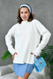 Women's Stand Collar Casual Knitwear Sweater - 3