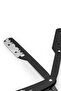 Stainless Steel Black Shaving Razor, Perfect Balance and Grip, Carrying Case and 5 Pcs Razors Gift - 3
