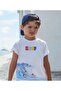 04-10 Years Mayoral Surf Bermuda Blue-White T-Shirt Set - Blue