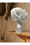 Cream Non-Slip Silicone Banded Fancy Knob Fit Bonnet