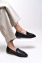 Aviraele Women's Loafer 0012200   Black Skin - 5