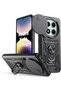Xiaomi Redmi Note 14 Pro 5g Case Camera Protected with Sliding Ring Armor Military Tank Cradle Cover