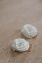 Rose & Gold Hair Accessory, 2-Piece Pin Buckle and Wedding Accessory (6 cm) - 4