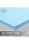 2-Inch Gel-Infused Memory Foam Mattress Topper High Density Memory Foam Bed Mattress - 5