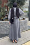 Remy Belted Denim Suit - Smoked - 8