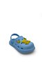 Comfortable Daily Children's Slippers Blue with Teddy Bear - 2