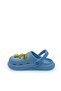 Comfortable Daily Children's Slippers Blue with Teddy Bear - 4