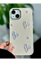 iPhone 14 Plus - 15 Plus Compatible Stone Heart Design Silicone Case with Toy - 5