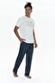 U.S. Polo Assn. 18903 Half Sleeve Crew Neck 3 Piece Shorts Pajama Set - 5