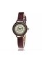 Evolve Brown Roman Numeral Round Vintage&retro Clock - 3