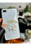 Flexible Silicone Case with Bouquet Glitter Flower Toy Design Compatible with iPhone 7 Plus and 8 Plus - 3