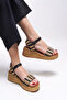 Glorsula Women's Sandals 0012230   Black - 3