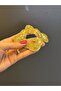 Zircon Stone Gold Yellow Beaded Arma Sewing Applique 8X8 cm - 3