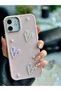 iPhone 12 and 12 Pro Compatible Stone Heart Design Flexible Silicone Case with Toy - 4