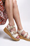 Mylreene Women's Sandals 0012260 Beige - 5