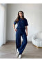 Short Shabby Basic Combed Bottom Top Set - 2