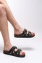 Nanlartha Women's Slippers 00121397023   Black - 3