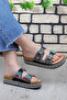 Quenn Stone Bead Detailed Sea Beach Daily Women's Slippers - 4