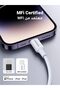 USB-C to Lightning Charging Cable, 1 Meter, 2.4A, 20W PD, Compatible for iPhone, White - 3