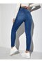 Skinny High Waist Lycra Ripped Jean - Dark Wash - 5