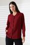 Regular Fit Long Sleeve Durres Textured Women's Cool Feeling Shirt - 7