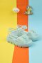 New Model Special Design Wedge Heel Lilac Orthopedic Sole Stone Girls Sandals Slippers - 2