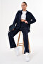 Women's Long Sleeve Shirt Short Leg Bottom-Top Suit - 5