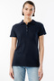 Women's Basic Polo Neck T-Shirt Women-Poloyaka - 4