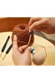 Set of Crochet with Black Silicone Handles 8 Pcs - 4