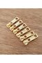 10 Pieces Gold Gold Color Quality Zipper Head T6 Mango Head - 2