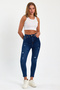 Helsinki High Waist Slim Leg Skinny Power Lycra Jeans - 2