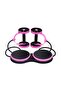 Multi-Function Core Exercise Trainer Double Ab Roller Wheel, Resistance Pull Ropes