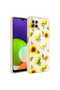 Galaxy M32 Case with Camera Protection Patterned Hard Silicone Vrdr Epoxy Cover - No1 - 2