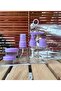 6 Pieces Seyehat Set with Clear Bag Cosmetic Bottles Set Empty Travel Shampoo Bottles Set - 2
