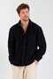 Black Thick Winter Fleece Shirt - 2