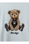 Men's Trendy Oversized Cartoon Bear Print T-Shirt, Short Sleeve Crew Neck - 2