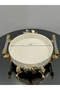 Butterfly Round Oven Porcelain Presentation Plate with Silver Buds and Foot Detail & Special Laser Cutting - 7