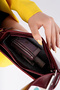 Claret Red Women's Daily Use Shoulder Bag - 4