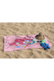 Melody Patterned Digital Printed Young Girl's Printed Beach Bath Towel - 4