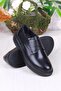 1112 Gold Comfortable Genuine Leather Thick Sole Men's Shoes - 4