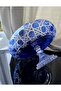 Colorful Cut Crystal Footed Bowl/ Salad Bowl - Presentation Bowl - Fruit Bowl 28*28cm - 2