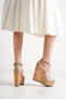 Fallon; Skin Suede Suede, 12 Cm Wedge Heeled Shoes - 3