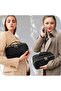 SFXULIX Large Capacity Travel Cosmetic Bag - Makeup Bag, PU Leather Waterproof Cosmetic Bag - 6