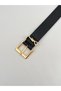 Square Gold Buckle Women's Belt.Jacket Belt,Dress Belt,Pants Belt,Shirt Belt - 5